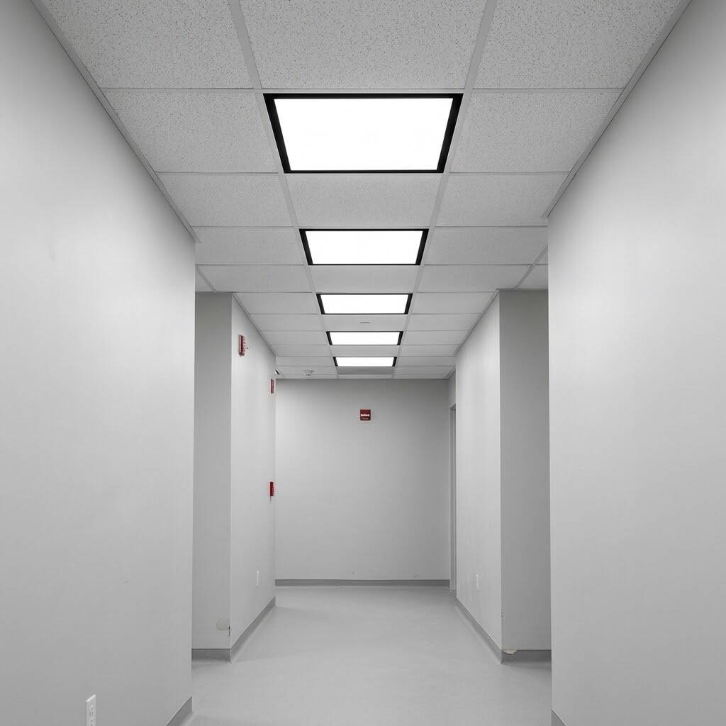 ACK 15W 6500K Beyaz Sıva Üstü Led Panel (300x300 Siyah Kasa) AP04-13331 - 2