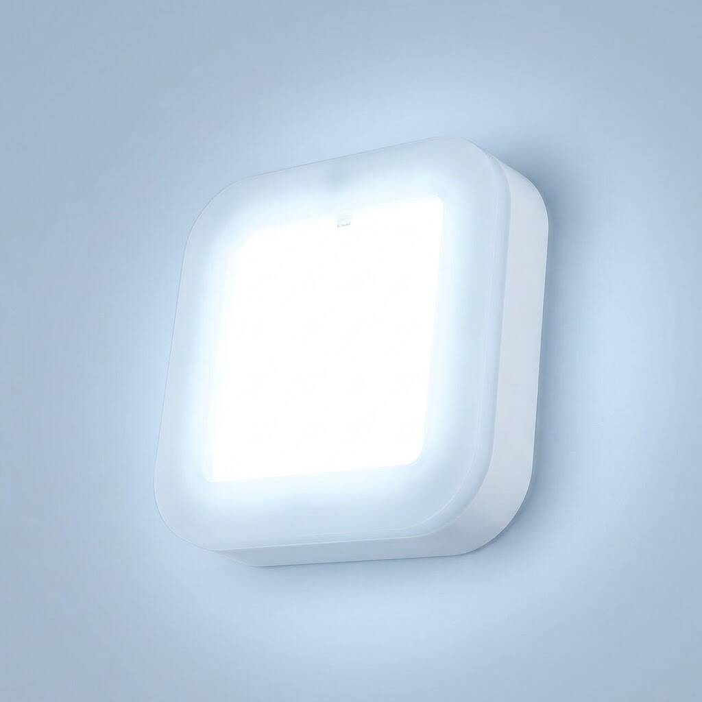 ACK 15W 6500K Beyaz 980 lm Kare LED Bulkhead Armatür (ABS Gövde) AT10-21530 - 3