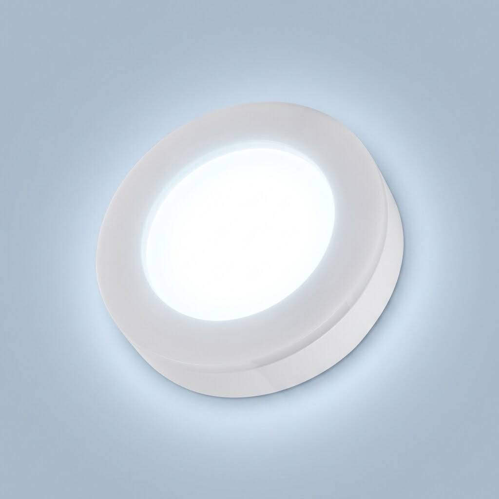 ACK 15W 6500K Beyaz 980 lm Yuvarlak LED Bulkhead Armatür (ABS Gövde) AT10-11530 - 3