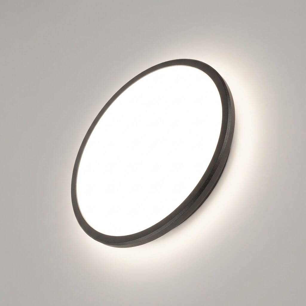 ACK 15W-CCT Seçilebilir Renk Sıcaklıklı 1500 lm Ambiyans LED Duvar Apliği (Siyah) AT15-01591 - 3