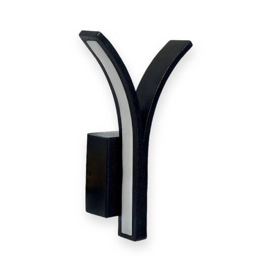 ACK 15W Dekoratif LED Linear Armatür h:30 cm Çiftli (Y) Yay Siyah Kasa AL02-40101