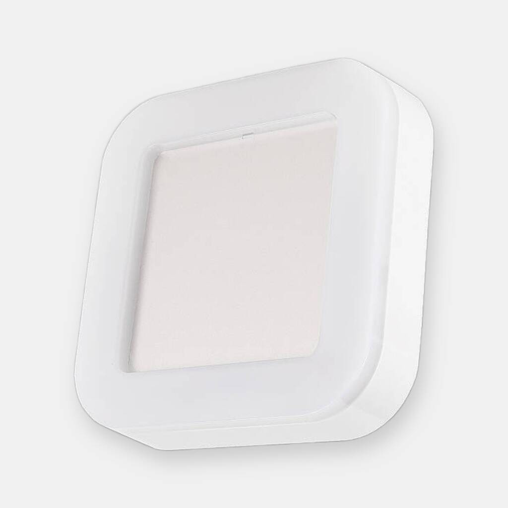 ACK 15W 3000K Günışığı 980 lm Kare LED Bulkhead Armatür (ABS Gövde) AT10-21500 - 1