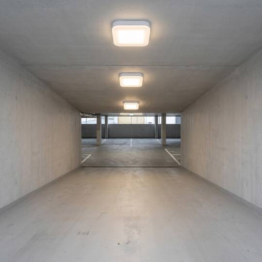 ACK 15W 3000K Günışığı 980 lm Kare LED Bulkhead Armatür (ABS Gövde) AT10-21500 - 2