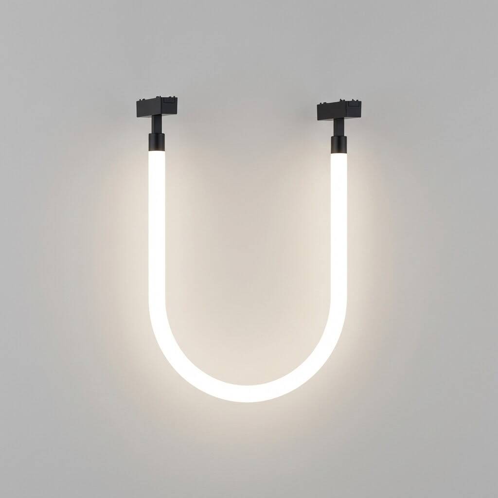 ACK 16W 4000K Ilık Beyaz 48V Magnetik Ray Armatürü Esnek Bükülebilir (Neon Hortum) Sarkıt AD45-09411 - 3