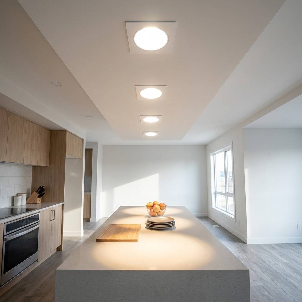 ACK 18W 3000K Günışığı 1530lm Kamaşma Önleyici (Dark Light) Sıva Altı Kare Spot (115x115 mm Beyaz Kasa) AD10-02500 - 2