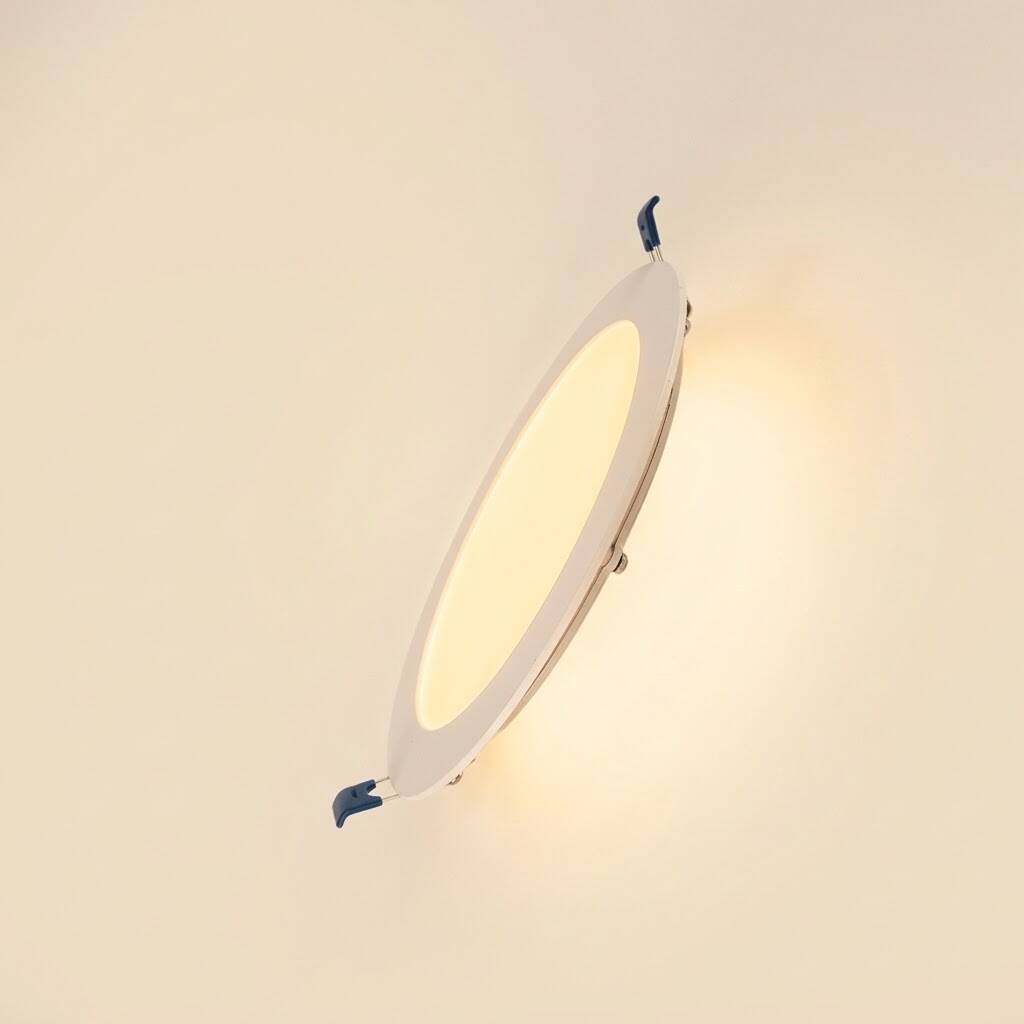 ACK 18W 3000K Günışığı 1620lm Sıva Altı Yuvarlak Led Panel (Ø225 mm Beyaz Kasa) AP01-01800 - 3