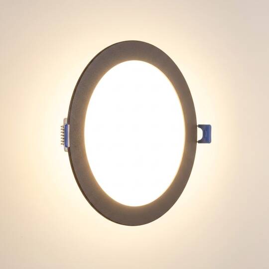 ACK 18W 3000K Günışığı 1620lm Sıva Altı Yuvarlak Led Panel (Ø225 mm Siyah Kasa) AP01-01801 - 3