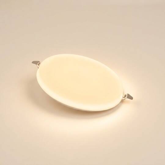 ACK 18W 3000K Günışığı 1850lm Sıva Altı Çerçevesiz Led Panel (Ø120 mm Beyaz Kasa) AP10-01800 - 3