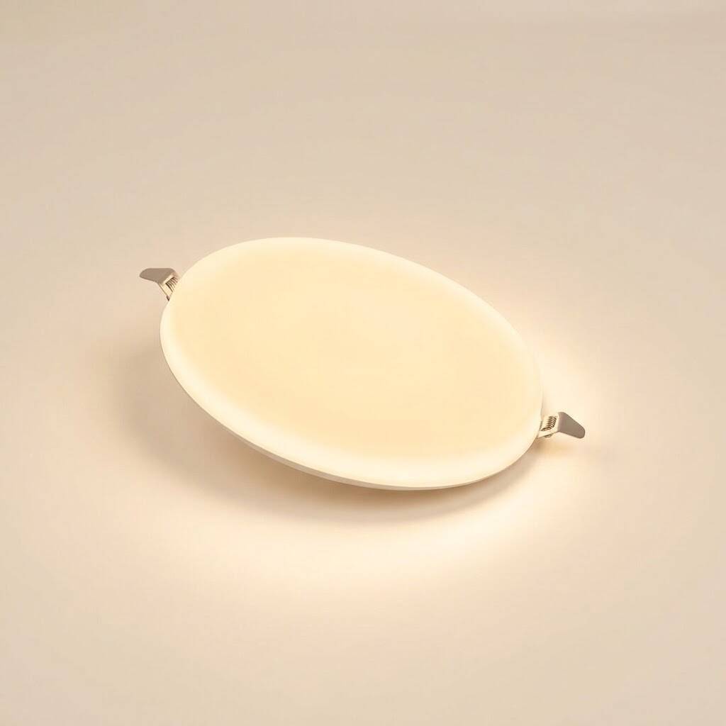 ACK 18W 3000K Günışığı 1850lm Sıva Altı Çerçevesiz Led Panel (Ø120 mm Beyaz Kasa) AP10-01800 - 3