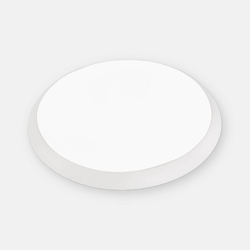 ACK 18W 3000K Günışığı Düz (Sensörsüz) LED Tavan Armatürü / Bulkhead (Beyaz Kasa) AD02-00100 - 1