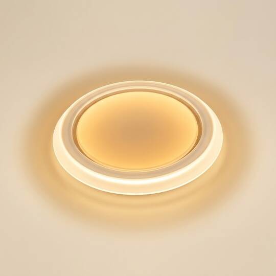ACK 18W 3000K Günışığı Düz (Sensörsüz) LED Tavan Armatürü / Bulkhead (Beyaz Kasa) AD02-00100 - 3