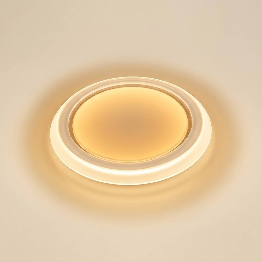 ACK 18W 3000K Günışığı Düz (Sensörsüz) LED Tavan Armatürü / Bulkhead (Beyaz Kasa) AD02-00100 - 3