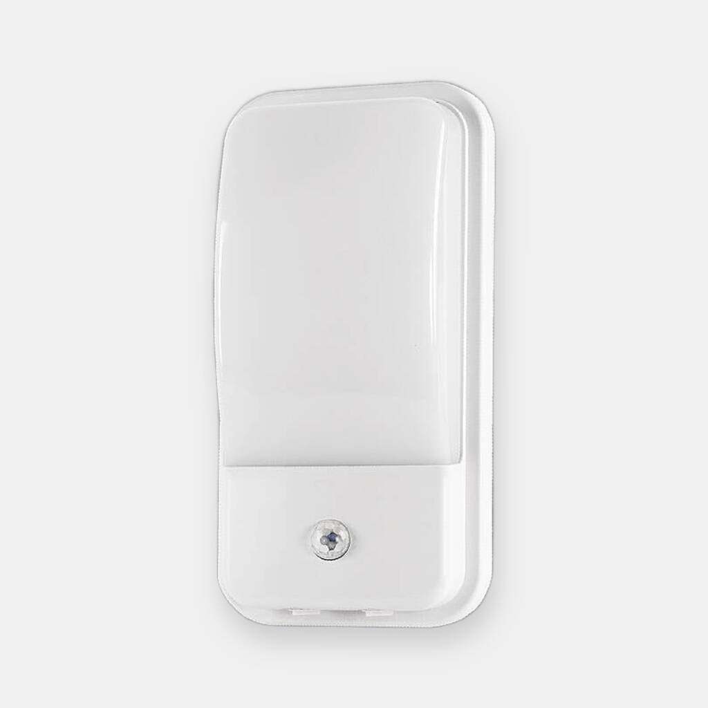 ACK 18W 3000K Günışığı PIR Sensörlü Dış/İç Mekan LED Aplik (Beyaz Kasa) AH07-05300 - 1