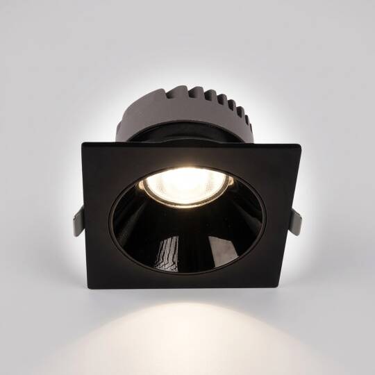 ACK 18W 4000K Ilık Beyaz 1566lm Kamaşma Önleyici (Dark Light) Sıva Altı Kare Spot (115x115 mm Siyah Kasa) AD10-02511 - 3