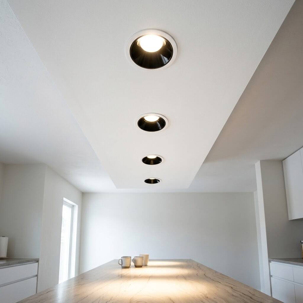 ACK 18W 4000K Ilık Beyaz 1566lm Kamaşma Önleyici (Dark Light) Sıva Altı Spot (Ø104 mm Beyaz Kasa) AD10-02110 - 2