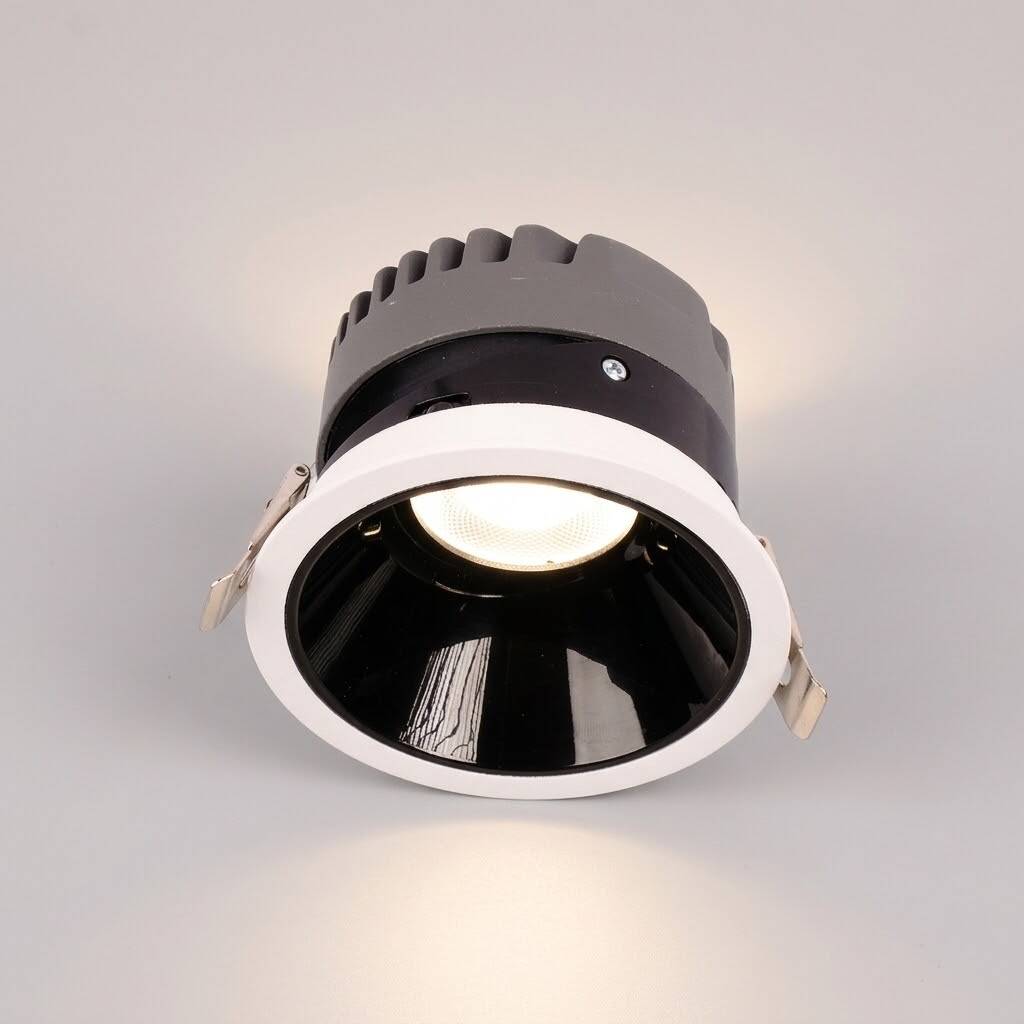 ACK 18W 4000K Ilık Beyaz 1566lm Kamaşma Önleyici (Dark Light) Sıva Altı Spot (Ø104 mm Beyaz Kasa) AD10-02110 - 3