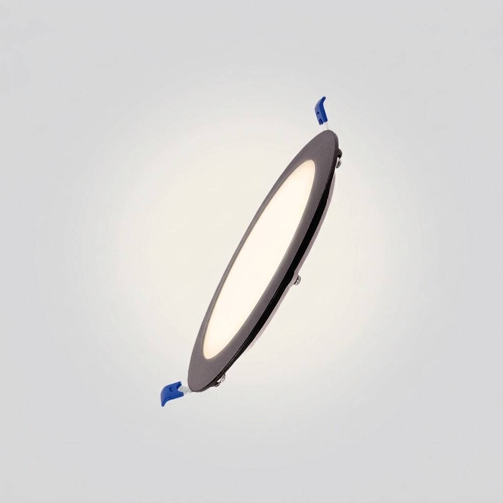 ACK 18W 4000K Ilık Beyaz 1620lm Sıva Altı Yuvarlak Led Panel (Ø225 mm Siyah Kasa) AP01-01811 - 3