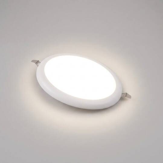 ACK 18W 4000K Ilık Beyaz 1850lm Sıva Altı Çerçevesiz Led Panel (Ø120 mm Beyaz Kasa) AP10-01810 - 3