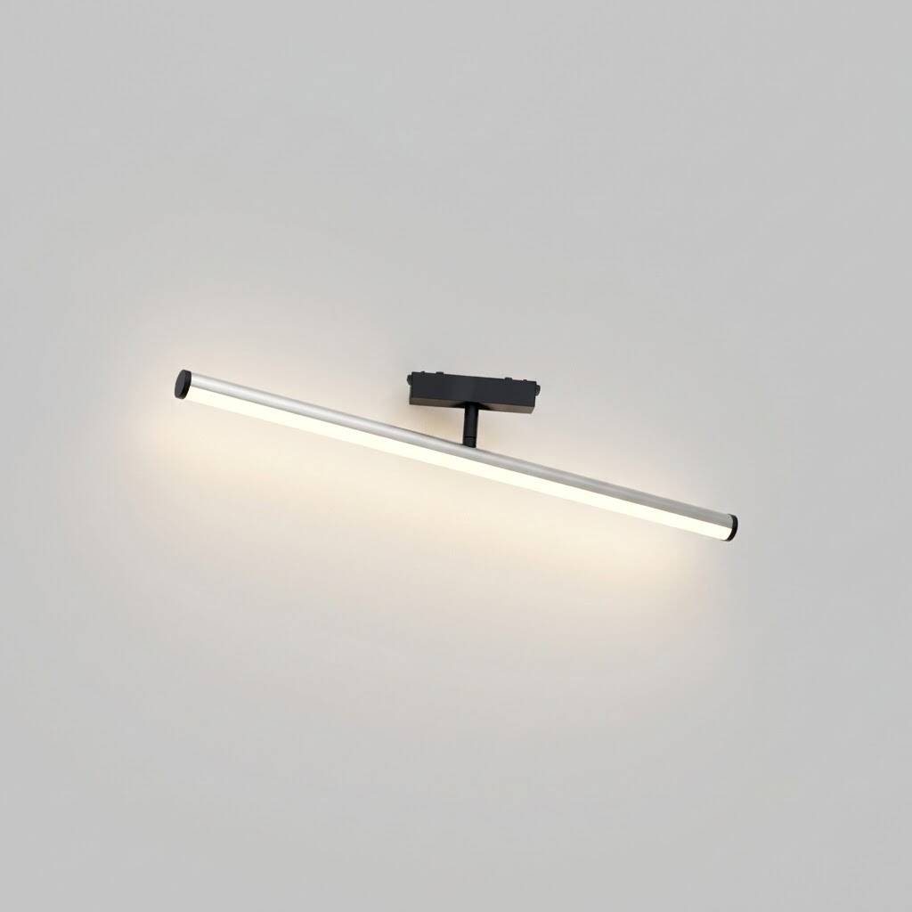 ACK 18W 4000K Ilık Beyaz 48V Magnetik Ray Armatürü Düz Silindir Boru Spot AD45-09211 - 3