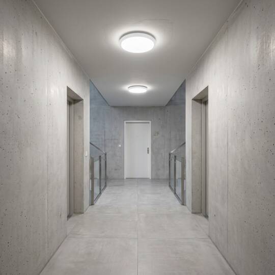 ACK 18W 4000K Ilık Beyaz Düz (Sensörsüz) LED Tavan Armatürü / Bulkhead (Beyaz Kasa) AD02-00110 - 2