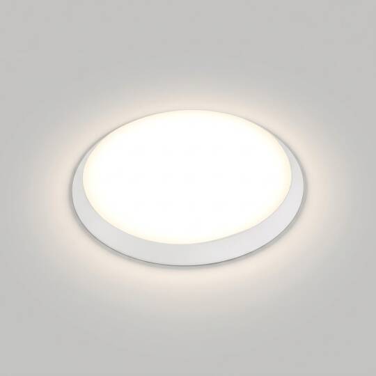 ACK 18W 4000K Ilık Beyaz Düz (Sensörsüz) LED Tavan Armatürü / Bulkhead (Beyaz Kasa) AD02-00110 - 3