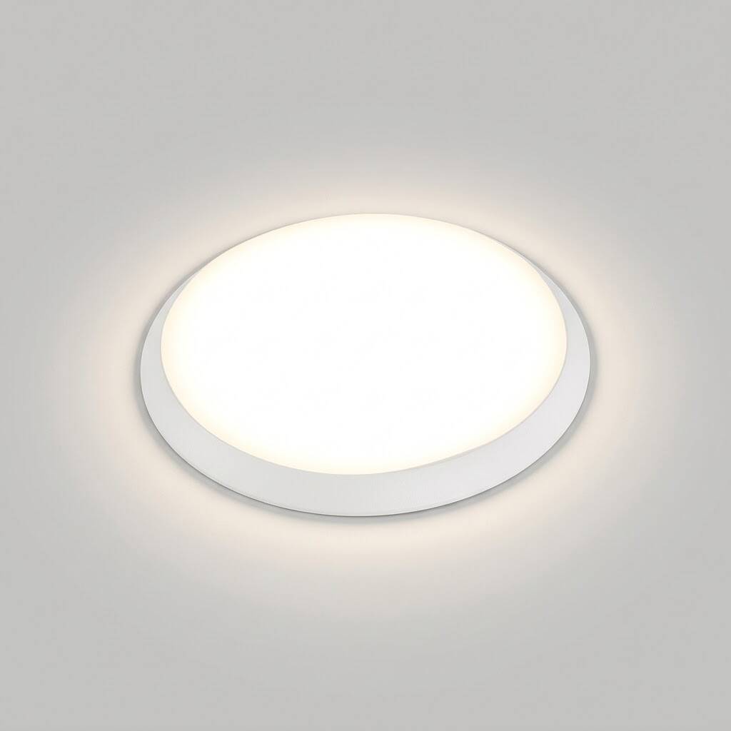 ACK 18W 4000K Ilık Beyaz Düz (Sensörsüz) LED Tavan Armatürü / Bulkhead (Beyaz Kasa) AD02-00110 - 3