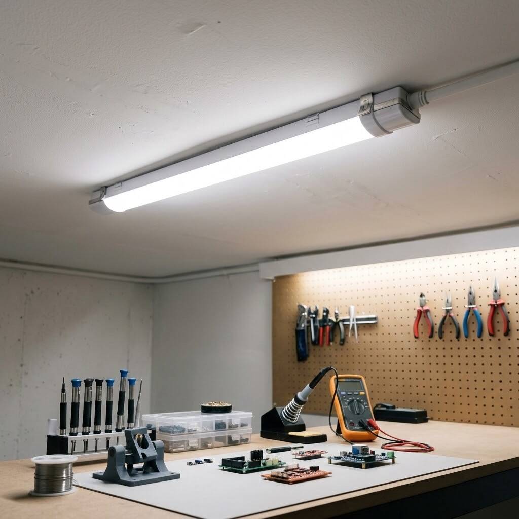 ACK 18W 600mm 4000K Ilık Beyaz LED Bant Etanj Armatürü AT02-00610 - 2