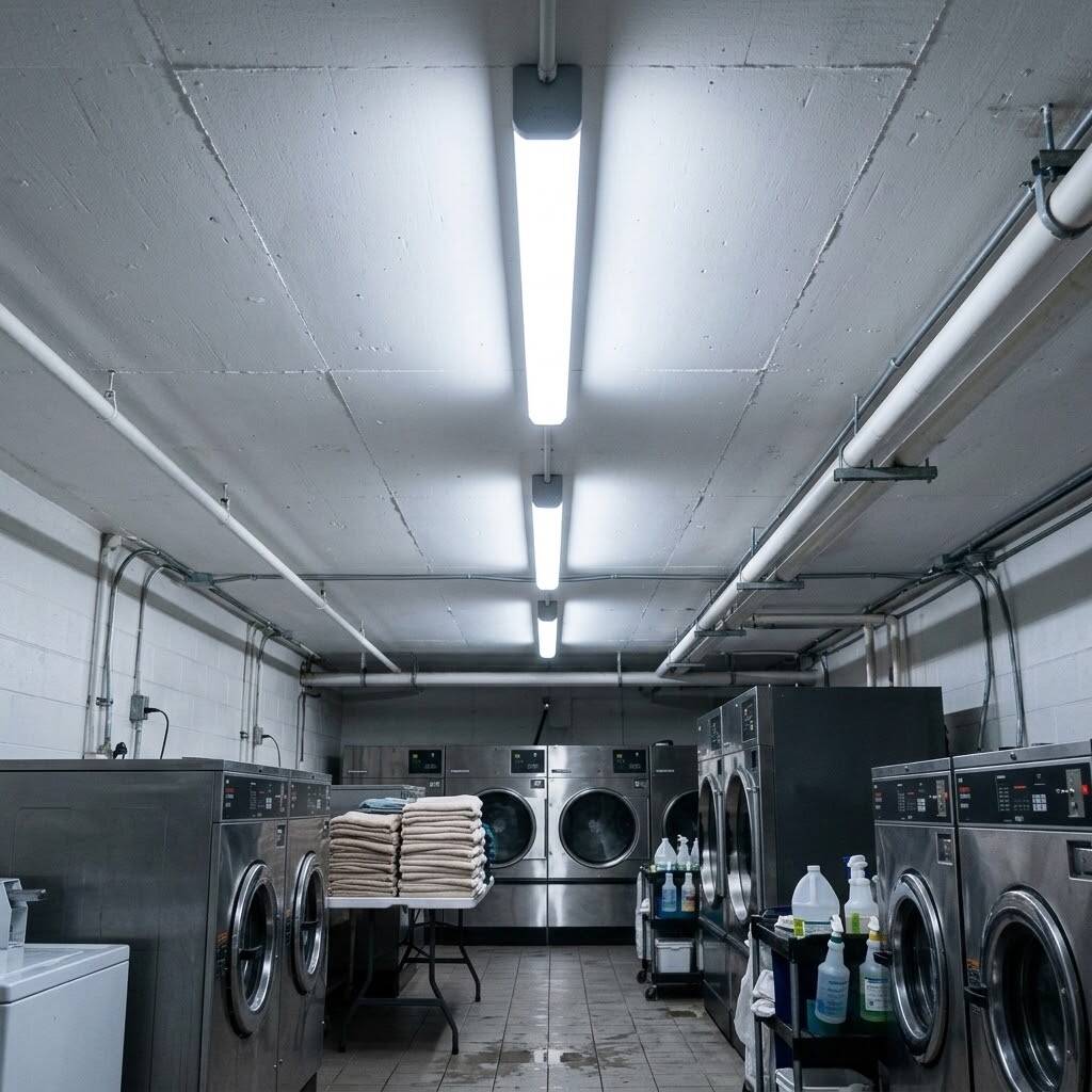 ACK 18W 610mm 6500K Beyaz LED Bant Etanj Armatürü (Sensörlü) AT03-50630 - 2