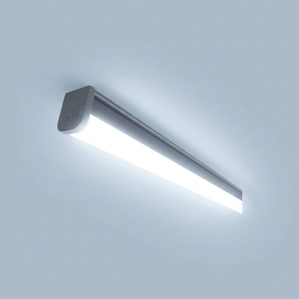 ACK 18W 610mm 6500K Beyaz LED Bant Etanj Armatürü (Sensörlü ve Acil Durum Kitli) AT03-60630 - 3