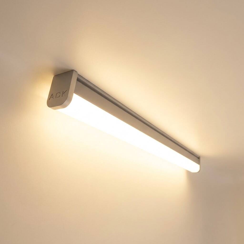 ACK 18W 610mm 3000K Günışığı LED Bant Etanj Armatürü (Sensörlü ve Acil Durum Kitli) AT03-60600 - 3