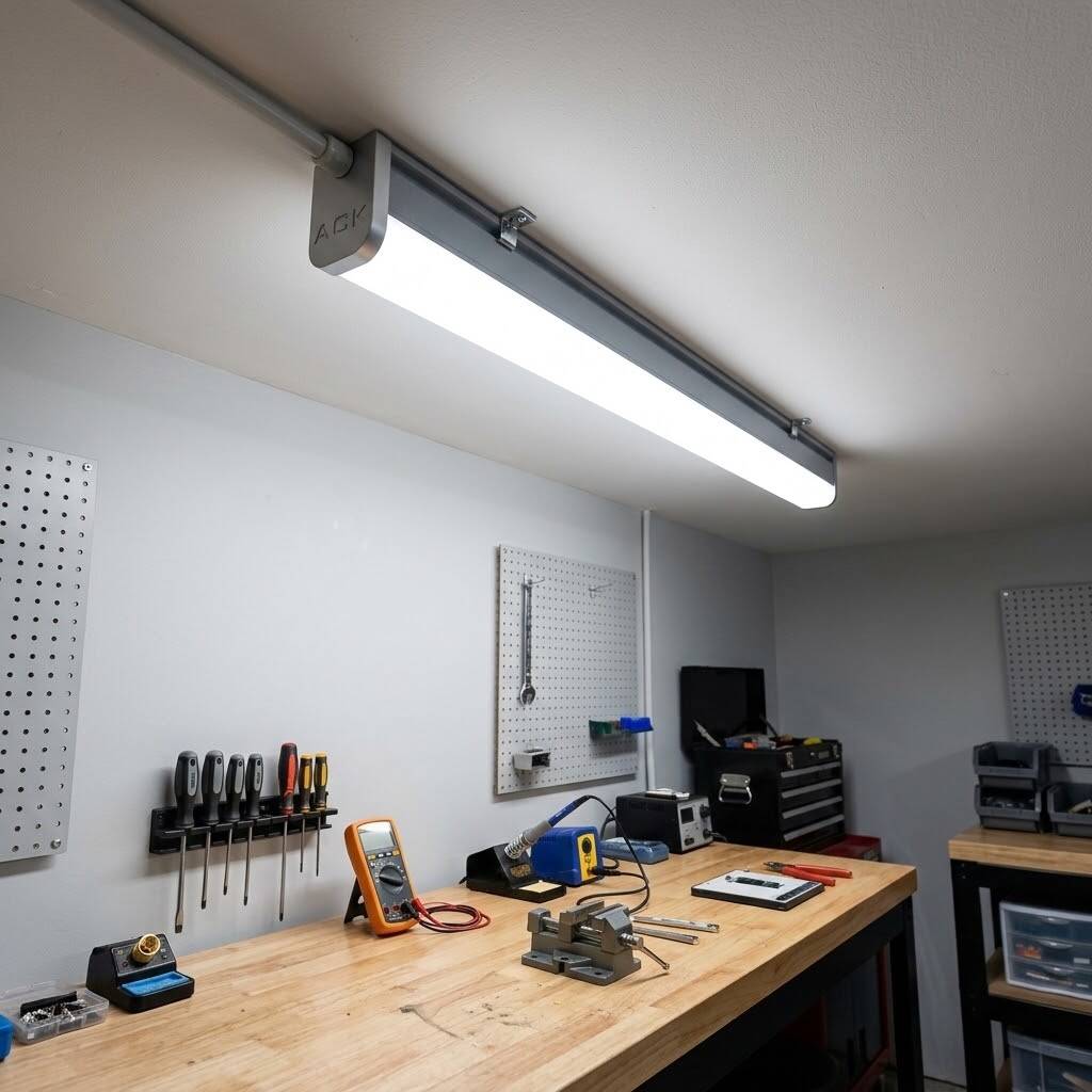 ACK 18W 610mm 4000K Ilık Beyaz LED Bant Etanj Armatürü (Sensörlü) AT03-50610 - 2