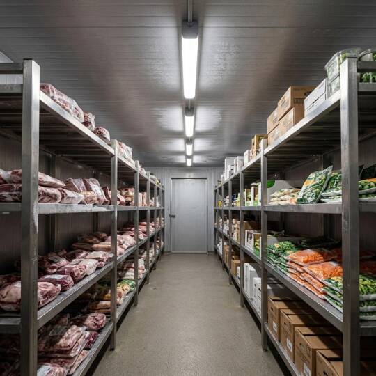 ACK 18W 610mm 4000K Ilık Beyaz LED Bant Etanj Armatürü (Sensörlü ve Acil Durum Kitli) AT03-60610 - 2