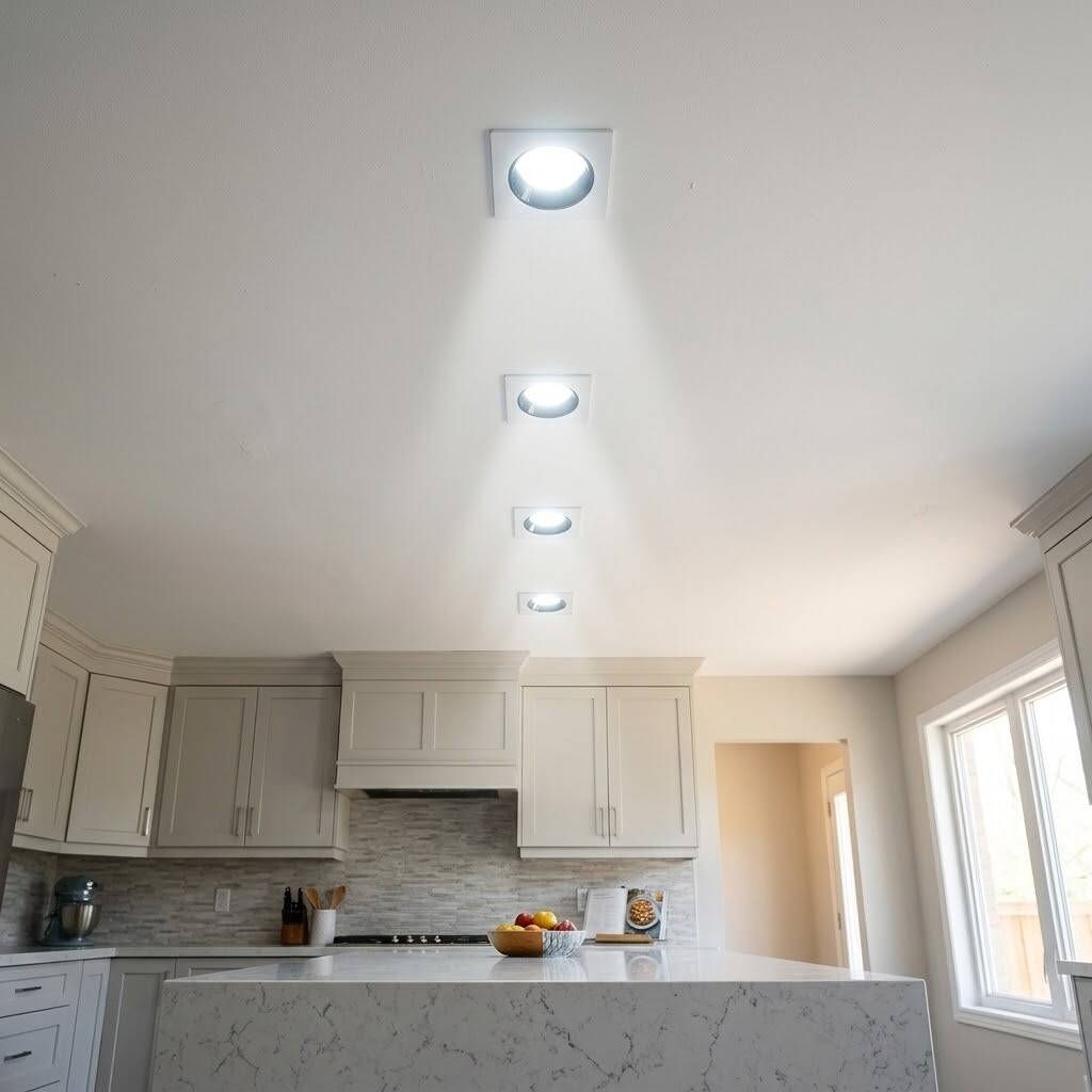 ACK 18W 6500K Beyaz 1620lm Kamaşma Önleyici (Dark Light) Sıva Altı Kare Spot (115x115 mm Beyaz Kasa) AD10-02530 - 2