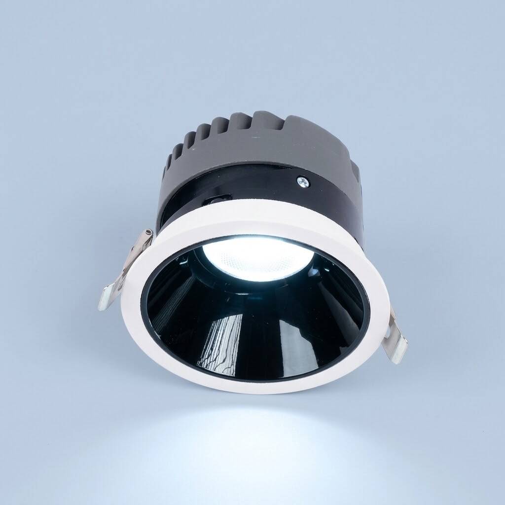 ACK 18W 6500K Beyaz 1620lm Kamaşma Önleyici (Dark Light) Sıva Altı Spot (Ø104 mm Beyaz Kasa) AD10-02130 - 3