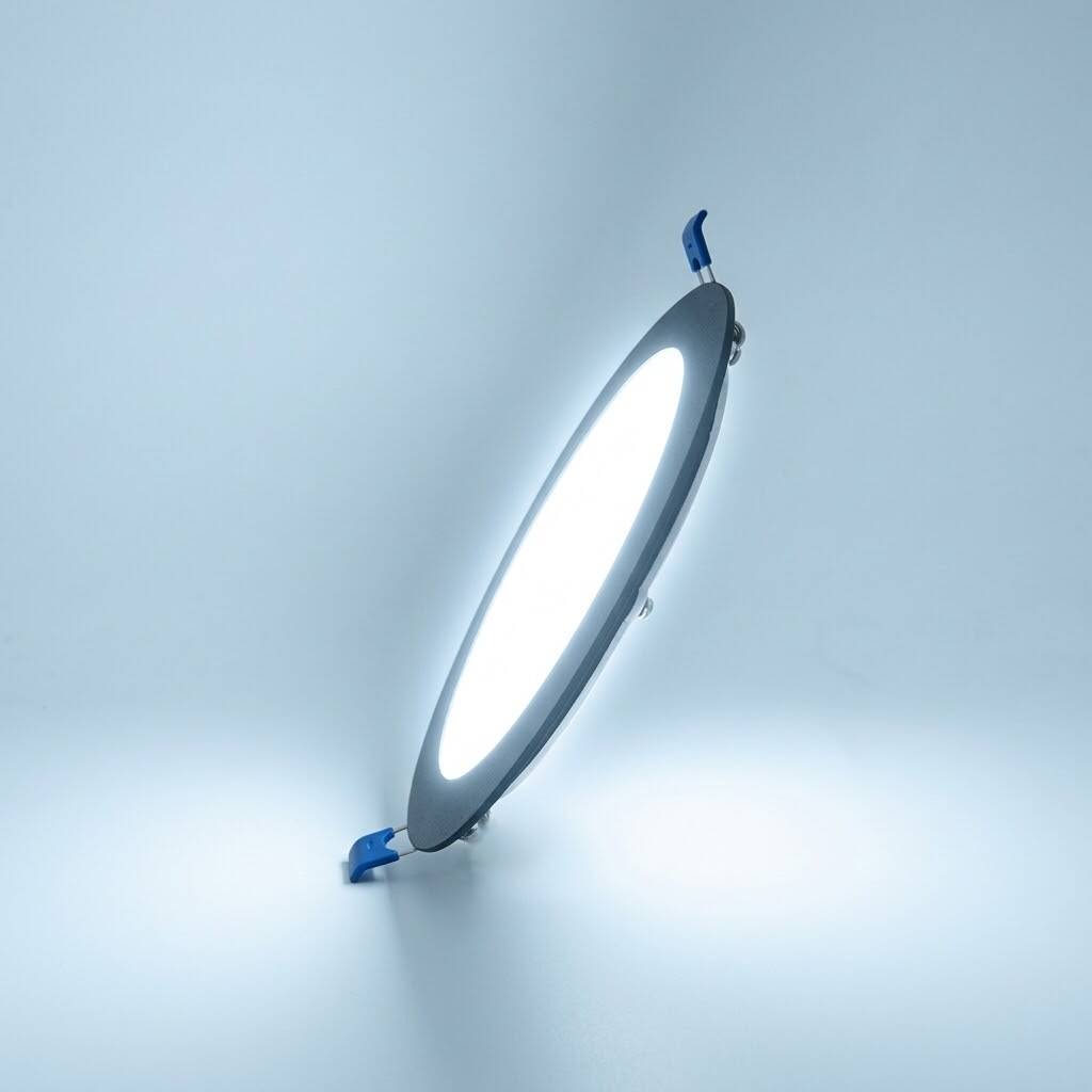 ACK 18W 6500K Beyaz 1620lm Sıva Altı Yuvarlak Led Panel (Ø225 mm Siyah Kasa) AP01-01831 - 3