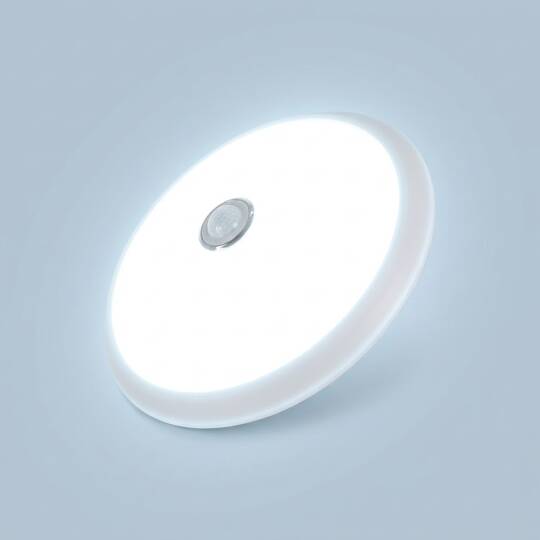 ACK 18W 6500K Beyaz PIR Hareket Sensörlü LED Tavan Armatürü - Acil Aydınlatma Kitli (2 Saat) (Beyaz Kasa) AC18-00130 - 3