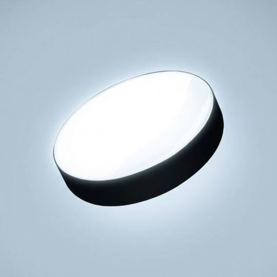 ACK 18W 6500K Beyaz Sıva Üstü Yuvarlak Led Panel (Ø120 mm Siyah Kasa) AP05-01831 - 3