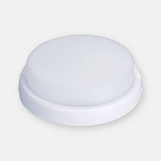 ACK 18W 6500K Beyaz 1350 lm Yuvarlak LED Bulkhead Armatür AT10-01830
