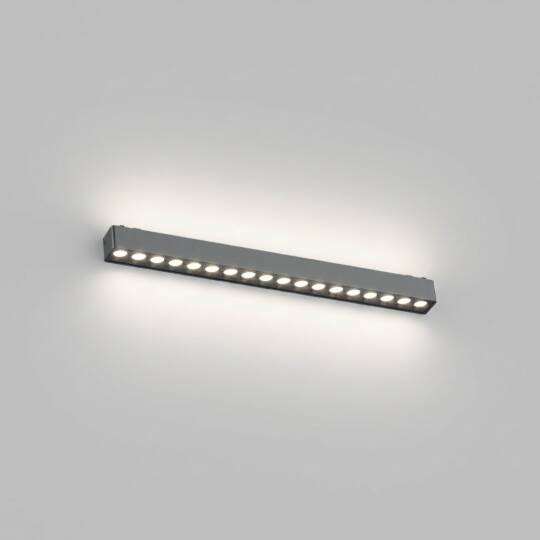 ACK 18W CCT (3 Renk) 48V Magnetik Ray Armatürü Çoklu Dot (Izgara) Siyah Kasa AD45-02391 - 3