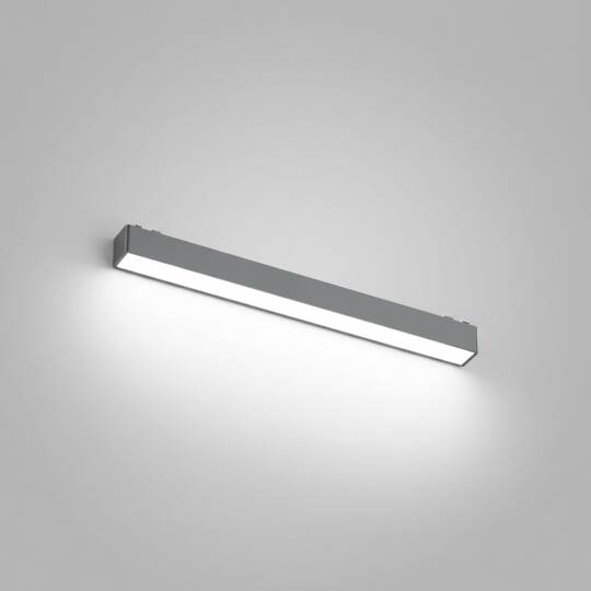 ACK 18W CCT (3 Renk) 48V Magnetik Ray Armatürü Düz (Lineer) Siyah Kasa AD45-01291 - 3