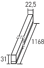 ACK 18W CCT Ayarlanabilir Merkür LED Bant Armatür AN10-01890 - 5