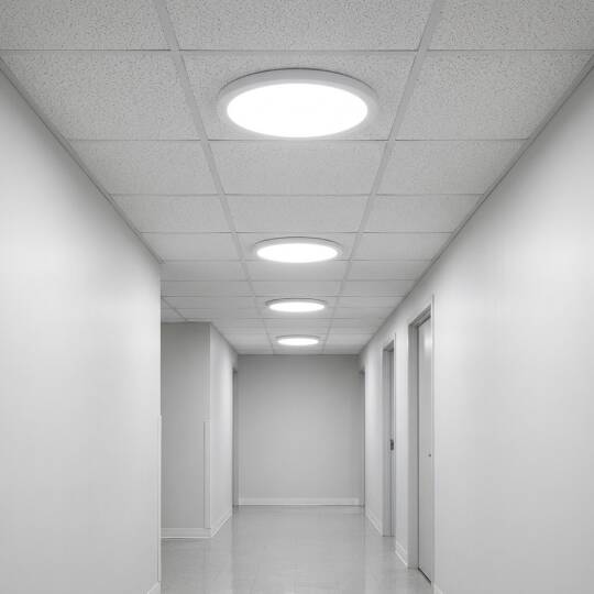 ACK 18W CCT Renk Ayarlı Yuvarlak Led Panel (Ø225 mm Beyaz Kasa) AP03-01890 - 2