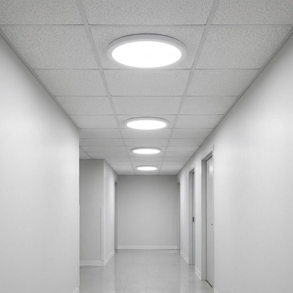 ACK 18W CCT Renk Ayarlı Yuvarlak Led Panel (Ø225 mm Beyaz Kasa) AP03-01890 - 2