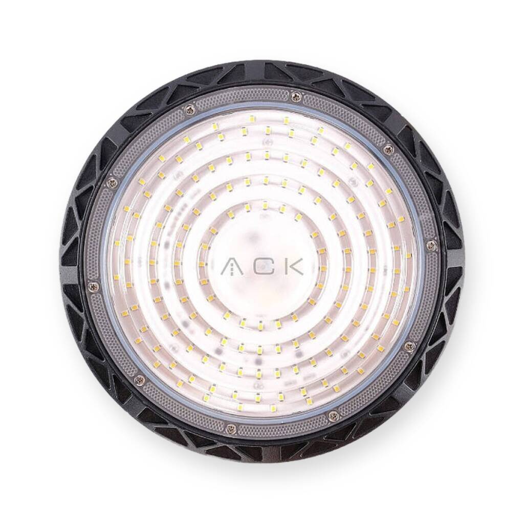 ACK 200W 4000K Ilık Beyaz 25.000 lm İnce Tip LED UFO Yüksek Tavan Armatürü AT43-19613 - 1