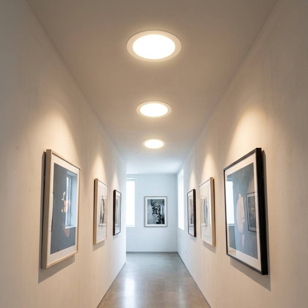 ACK 20W 3000K Günışığı 1800lm COB Led Downlight Sıva Altı Spot (Ø175 mm Beyaz Kasa) AD08-02000 - 2