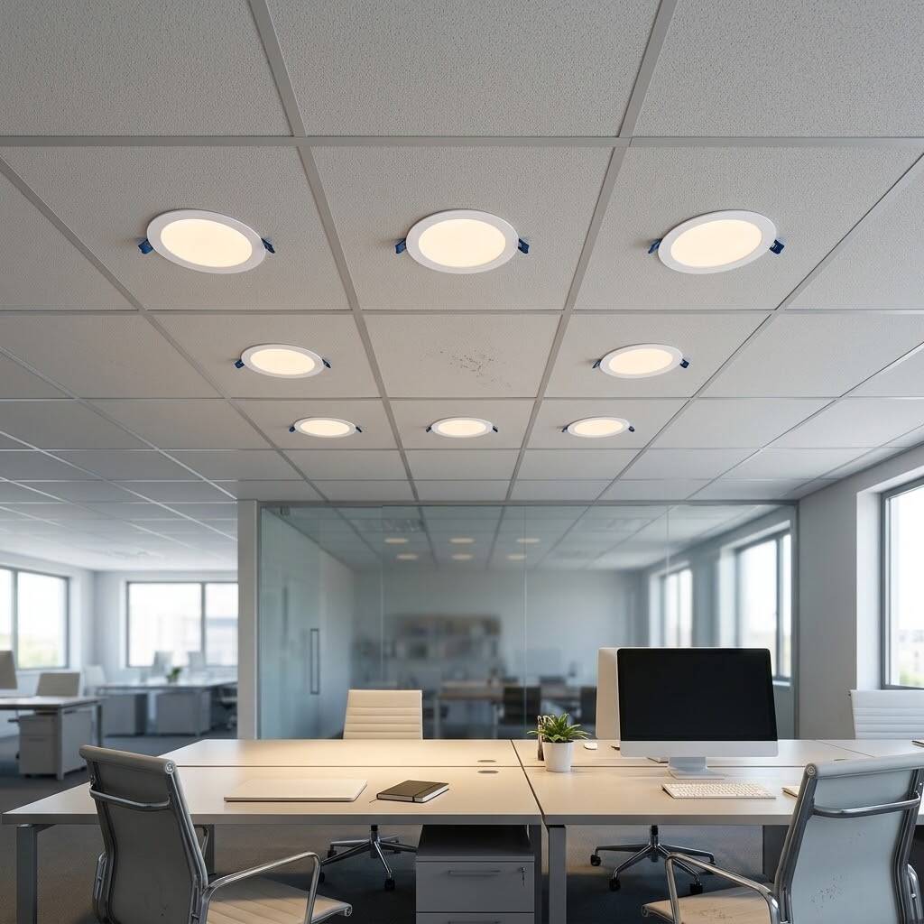 ACK 20W 3000K Günışığı 1800lm Sıva Altı Yuvarlak Led Panel (Ø240 mm Beyaz Kasa) AP01-02000 - 2