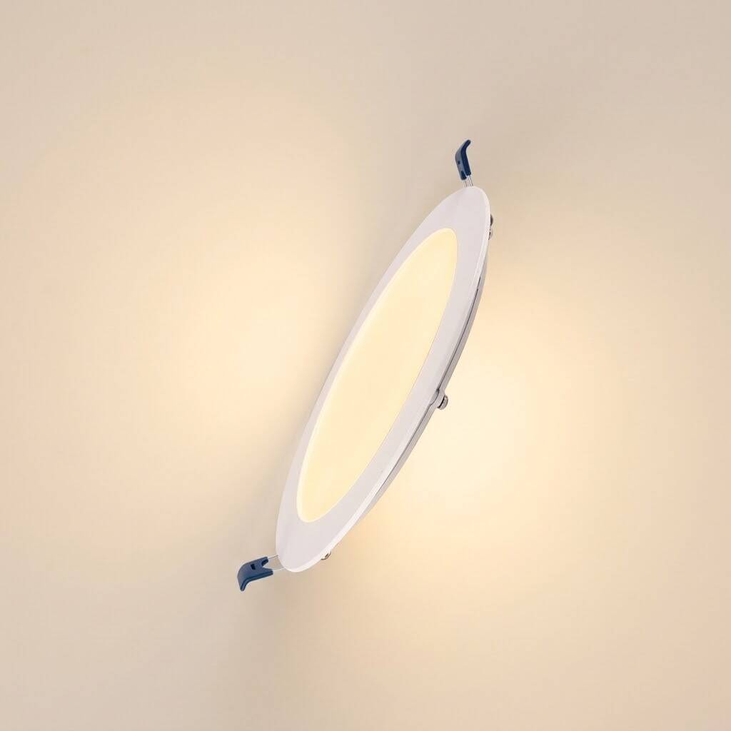 ACK 20W 3000K Günışığı 1800lm Sıva Altı Yuvarlak Led Panel (Ø240 mm Beyaz Kasa) AP01-02000 - 3