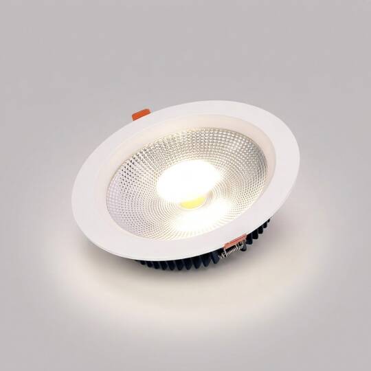 ACK 20W 4000K Ilık Beyaz 1800lm COB Led Downlight Sıva Altı Spot (Ø175 mm Beyaz Kasa) AD08-02010 - 3