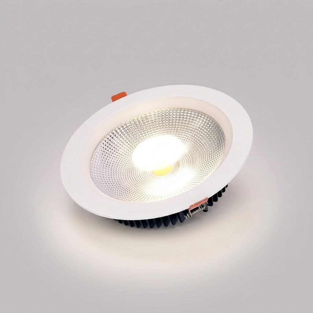 ACK 20W 4000K Ilık Beyaz 1800lm COB Led Downlight Sıva Altı Spot (Ø175 mm Beyaz Kasa) AD08-02010 - 3