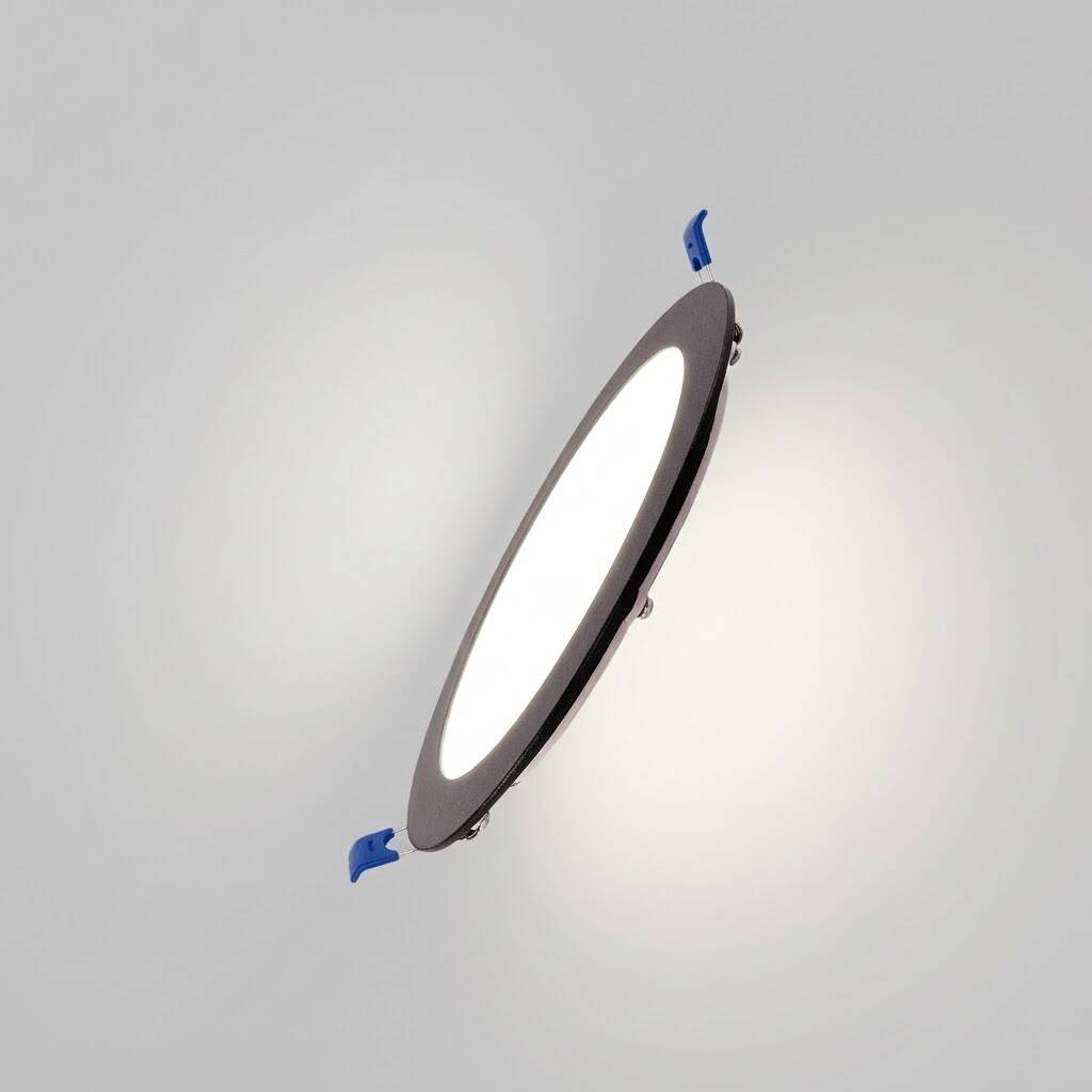 ACK 20W 4000K Ilık Beyaz 1800lm Sıva Altı Yuvarlak Led Panel (Ø240 mm Siyah Kasa) AP01-02011 - 3